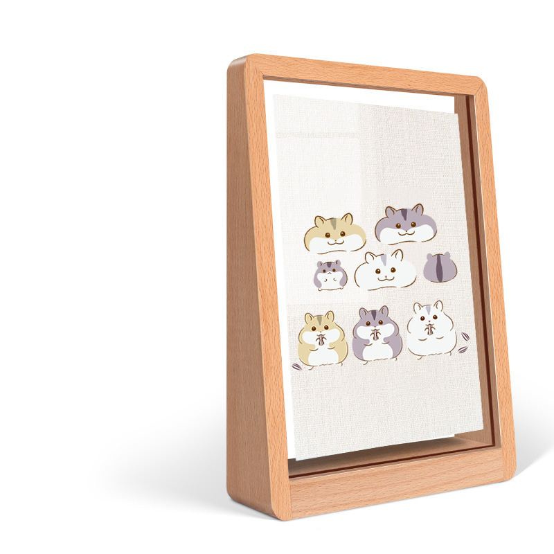 Transparent Wood Photo Frame